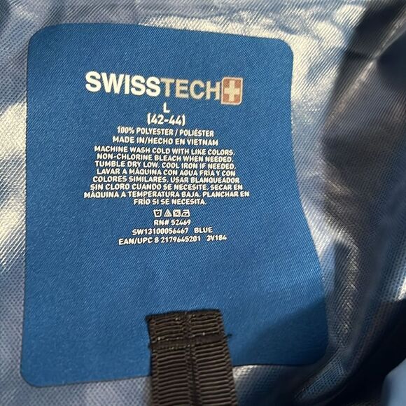 - Swiss Tech Men's Rain Jacket Up to Size L 42/44 - Picture 11 of 12